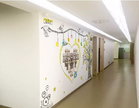 鲁甸公司文化墙