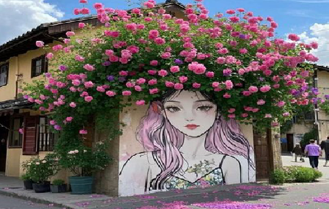 鲁甸怎么设计网红打卡墙绘