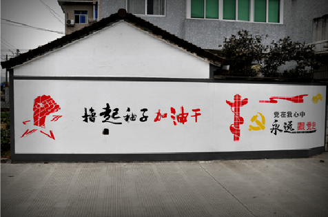 鲁甸乡村振兴墙体彩绘