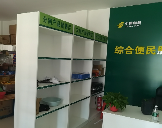 鲁甸邮政快递点装修