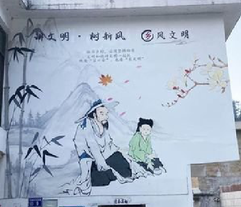 鲁甸分享几个墙绘保养知识。