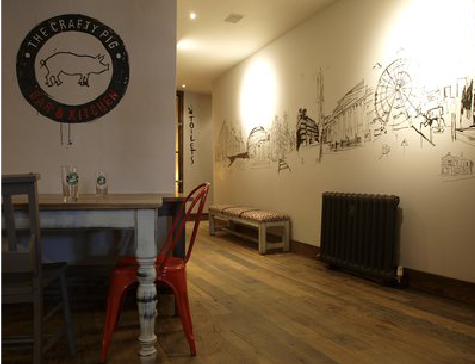 鲁甸教你判断手绘墙质量的好坏。